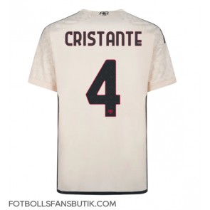 AS Roma Bryan Cristante #4 Replika Bortatröja 2023-24 Kortärmad